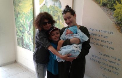 מזל טוב לאנדרי מכיתה ב' להולדת התינוק המתוק יותם הרבה נחת!