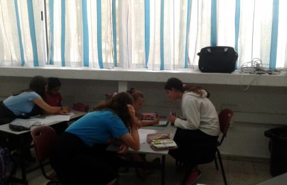 כיתה ח'2 פתחה החודש ב"פרויקט חונכות"