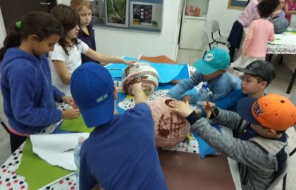כיתה ג' השתתפה בפרויקט התחממות כדור הארץ ונהנתה מאד.