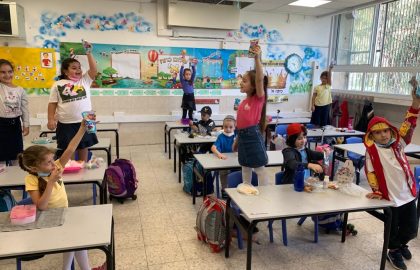 בכיתה א' לומדים ומתקדמים כל יום אנחנו מכירים אות אחרת בחויה מיוחדת.