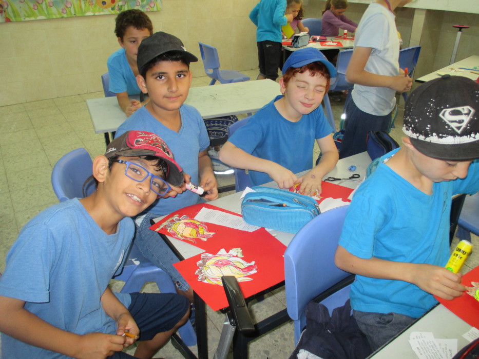 סיכום פעילות בטיחות באש .בל"ג בעומר בכיתה ב'