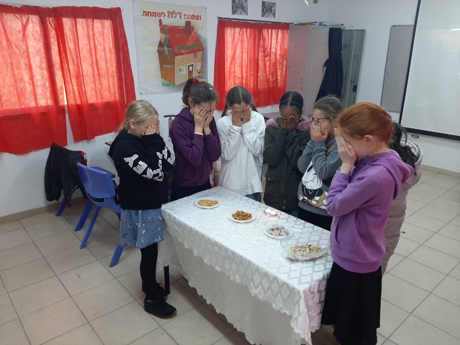 קבלת שבת בכיתה ד'