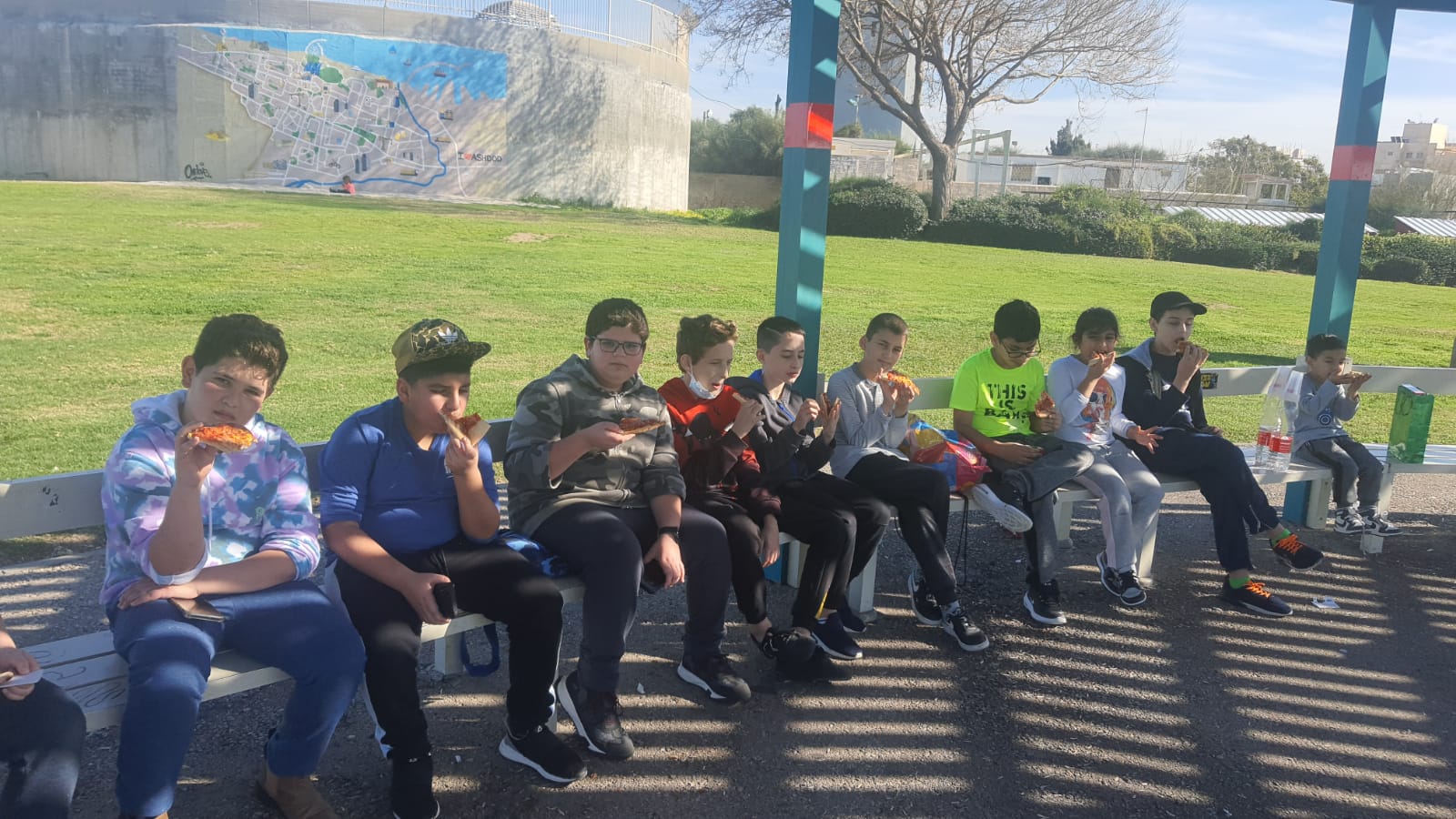 פעילות הפוגה לכיתה  ה' 1 !