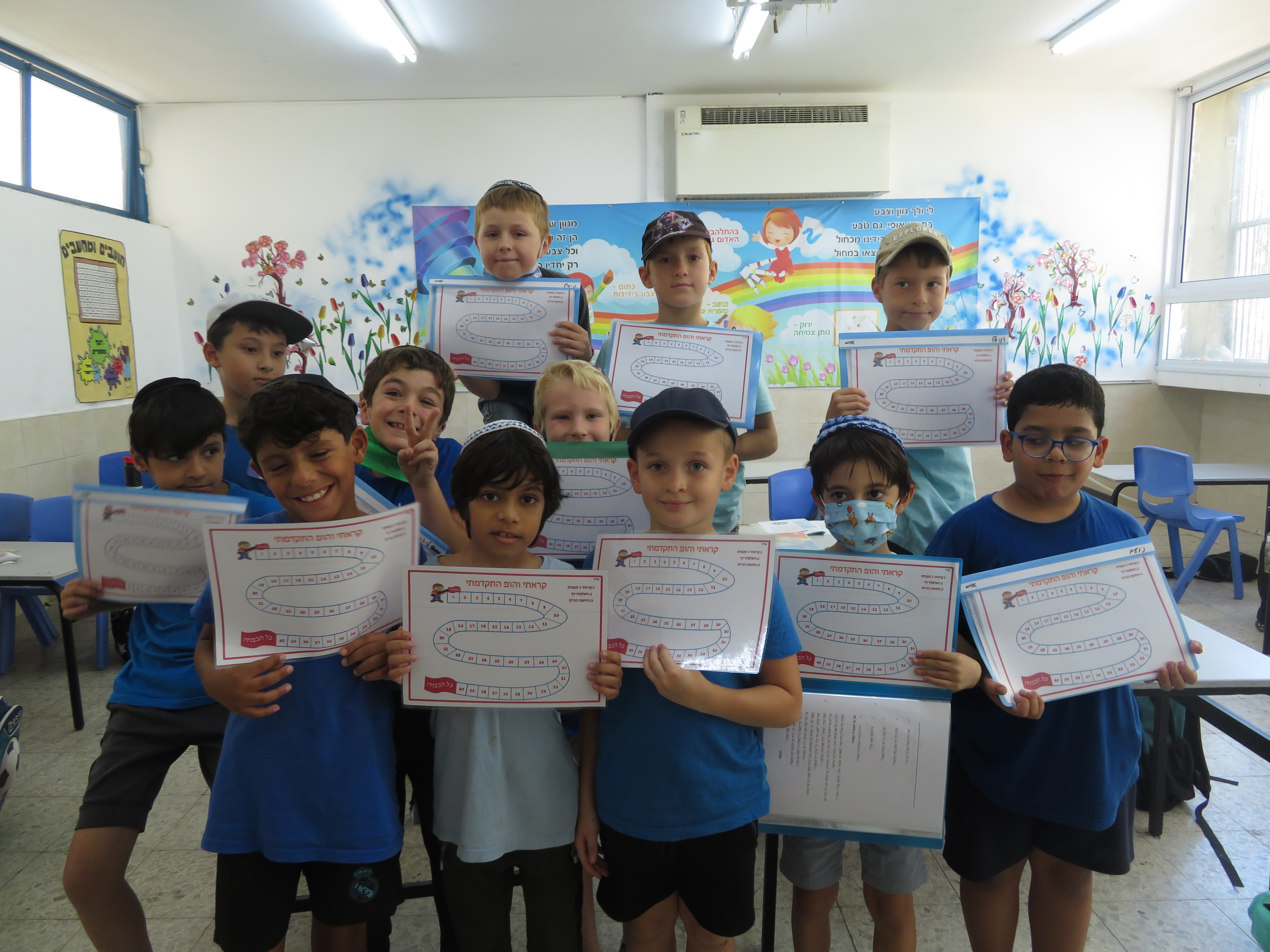 כיתה ג' התחילה מבצע קריאה !