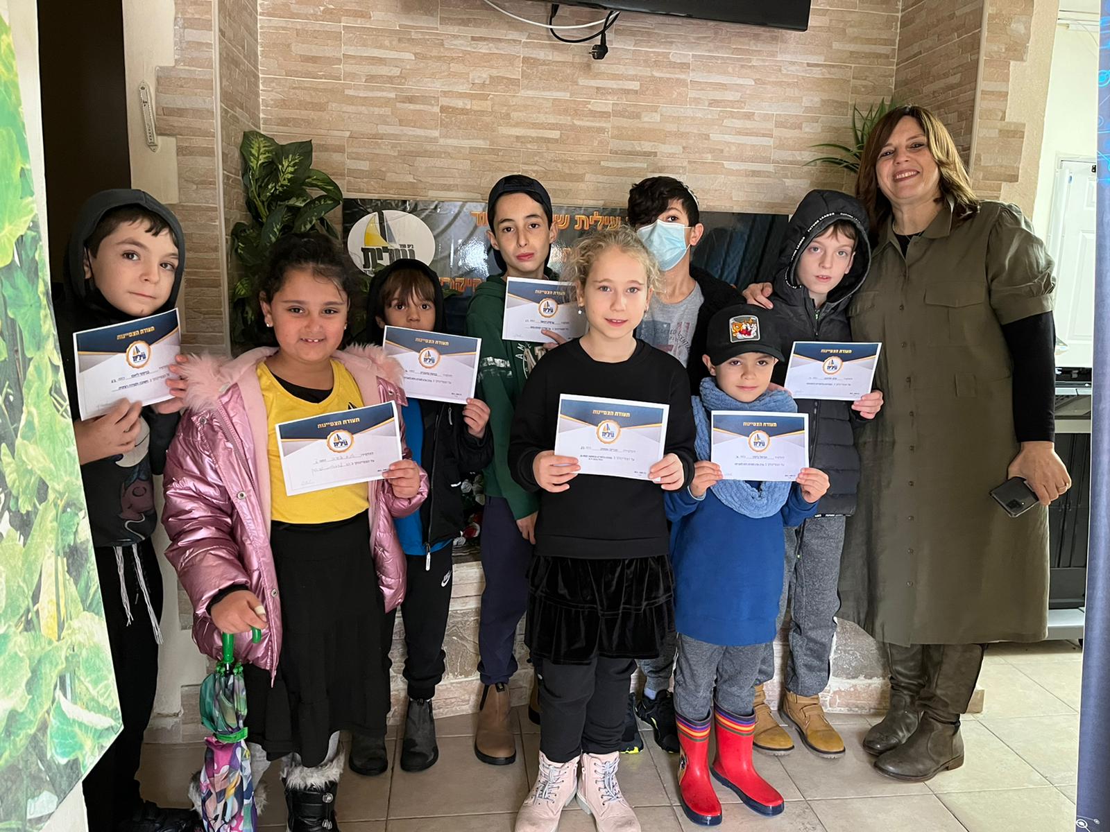 מצטייני השבוע שלנו!מאשה .אורי. גד. בנימין. פנחס. עדן. אברהם. יעקב. כל הכבוד!